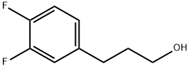 3,4-二氟苯丙醇 结构式