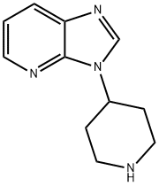 3-(哌啶-4-基)-3H-咪唑并[4,5-B]吡啶 结构式