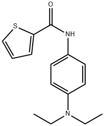 2-Thiophenecarboxamide,N-[4-(diethylamino)phenyl]- 结构式