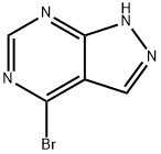 4-溴吡唑[3,4-D]-嘧啶 结构式