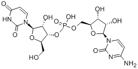 cytidylyl-(5'->3')-uridine  结构式