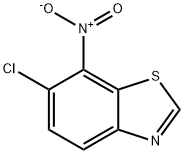 Benzothiazole, 6-chloro-7-nitro- (8CI) 结构式