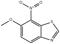 Benzothiazole, 6-methoxy-7-nitro- (8CI,9CI) 结构式