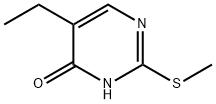5-乙基-2-(甲硫基)嘧啶-4(3H)-酮 结构式