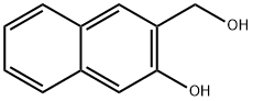 3-HYDROXYMETHYL-2-HYDROXYNAPHTHALENE 结构式