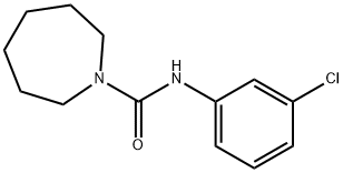 N-(3-chlorophenyl)-1-azepanecarboxamide