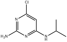 6-氯-N'-丙-2-基-嘧啶-2,4-二胺 结构式