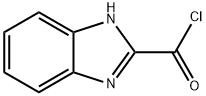 1H-苯并咪唑-2-甲酰氯 结构式