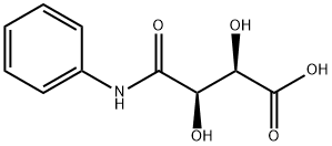 (2R,3R)-N-苯胺酒石酰胺酸 结构式