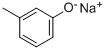 3-甲基苯酚钠 结构式