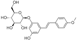脱氧土大黄苷 结构式