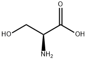 DL-丝氨酸 结构式