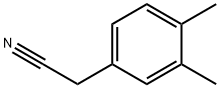 2-(3,4-二甲基苯基)乙腈 结构式