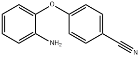 4-(2-氨基苯氧基)苯甲腈 结构式