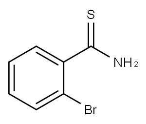2-溴硫代苯甲酰胺 结构式