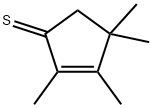 2,3,4,4-Tetramethyl-2-cyclopentene-1-thione 结构式