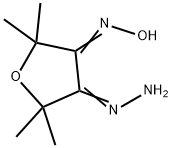 2,2,5,5-四甲基-4-(羟基亚胺)四氢呋喃-3-酮腙 结构式