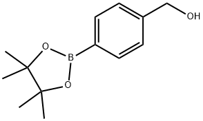 4-(羟甲基)苯硼酸频哪醇酯 结构式