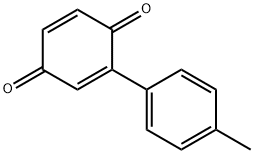 2-(对甲苯基)对苯醌 结构式