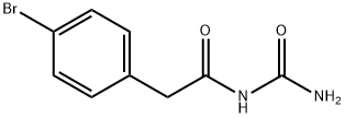 4-bromophenylacetylurea 结构式