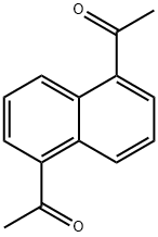 1-(5-acetylnaphthalen-1-yl)ethanone 结构式