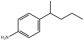 4-(1-Methylbutyl)benzenamine 结构式