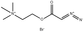 [2-[(diazoacetyl)oxy]ethyl]trimethylammonium bromide 结构式