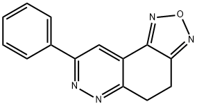 8-苯基-4,5-二氢-[1,2,5]恶二唑并[3,4-F]噌啉 结构式