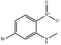 5-溴-N-甲基-2-硝基苯胺 结构式