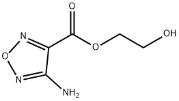 1,2,5-Oxadiazole-3-carboxylicacid,4-amino-,2-hydroxyethylester(9CI) 结构式