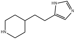 4-[2-(1H-IMIDAZOL-4-YL)-ETHYL]-PIPERIDINE 结构式