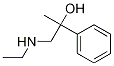 1 - (乙基氨基)-2 - 苯基丙-2 - 醇 结构式