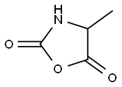L-丙氨酸-N-羧基-环内酸酐 结构式