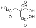 柠檬酸-1,5-13C2 结构式