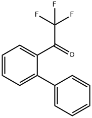 2-(三氟乙酰基)联苯 结构式