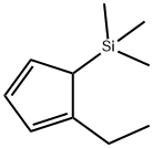 1-乙基-5-(三甲基硅基)-1,3-环戊二烯 结构式