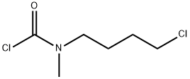 N-(4-氯丁基)-N-甲基氨基甲酰氯 结构式