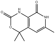 2H-Pyrido[3,4-d][1,3]oxazine-2,8(4H)-dione,1,7-dihydro-4,4,6-trimethyl-(9CI) 结构式