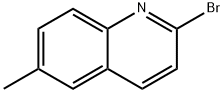 2-溴-6-甲基喹啉 结构式