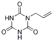 1,3,5-Triazine-2,4,6(1H,3H,5H)-trione, 1-(2-propenyl)- 结构式