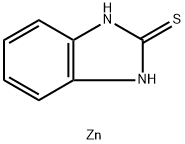 2-巯基苯并咪唑锌盐 结构式