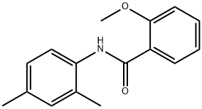 N-(2,4-二甲基苯基)-4-甲氧基苯甲酰胺 结构式