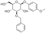 (2R,3R,4S,5R,6S)-4-(Benzyloxy)-2-(hydroxymethyl)-6-(4-methoxyphenoxy)tetrahydro-2H-pyran-3,5-diol