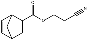Bicyclo[2.2.1]hept-5-ene-2-carboxylic acid, 2-cyanoethyl ester (9CI) 结构式