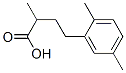 4-(2,5-二甲基苯基)-2-甲基丁酸 结构式