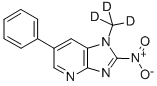 1-Methyl-D3-2-nitro-6-phenylimidazo[4,5-B]pyridine 结构式