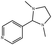 4-(1,3-二甲基-2-咪唑啉基)吡啶 结构式