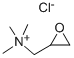 2,3-环氧丙基三甲基氯化铵 结构式