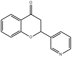 2-(PYRIDIN-3-YL)CHROMAN-4-ONE 结构式