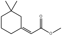 (Z)-(3,3-Dimethylcyclohexylidene)acetic acid methyl ester 结构式